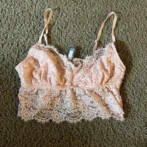 Blush Pink Aerie Bralette